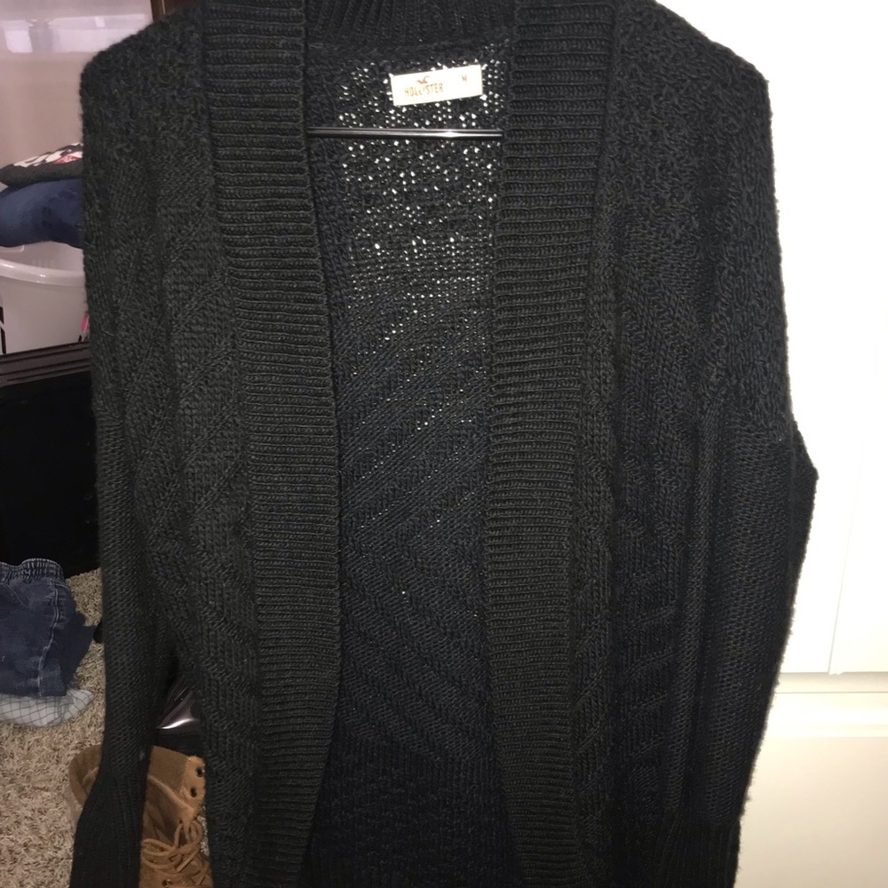 Black sweater/cardigan